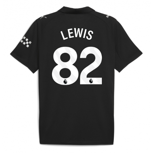 Billige Fotballdrakt Manchester City Rico Lewis #82 Replika Bortedrakt 2025-26 Kortermet Billige Fotballdrakt Manchester City Rico Lewis #82 Replika Bortedrakt 2025-26 Kortermet